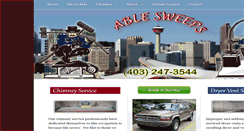 Desktop Screenshot of ablesweeps.com